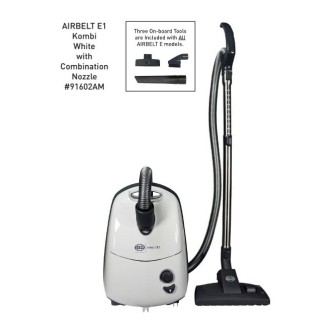 Airbelt E1 Kombi Canister Vacuum White